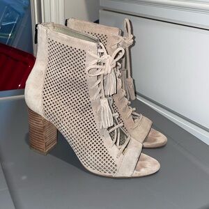 Marc Fisher Laced Heeled Boots